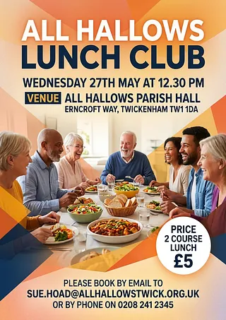 Lunch Club 27th May 2026